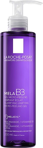 La Roche-Posay Mela B3 Gel Micro-Peeling Clarifiant Unificator 200ml - Img 1