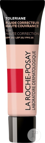 La Roche-Posay Toleriane Fond De Ten Fluid Corector Cu Acoperire Mare 16h SPF25 Nuanță N15 30ml - Img 1