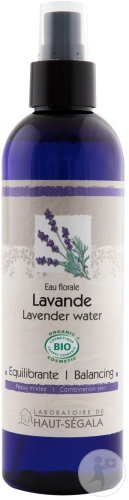 Laboratoire Du Haut-Ségala Apă Florală De Lavandă Bio Echilibrantă Pentru Piele Mixtă 250ml - Img 1