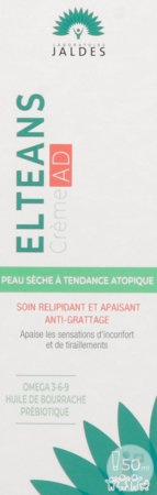 Laboratoire Jaldes Elteans AD Cremă Piele Uscată Cu Tendință Atopică Tub 50ml - Img 1