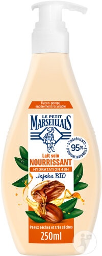 Le Petit Marseillais Lapte De Îngrijire Hrănitor Pentru Piele Uscată Și Foarte Uscată 250ml - Img 1
