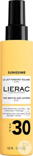 Lierac Sunissime Lăptișor Fondant Solar SPF30 Sticlă 150ml - Img 1