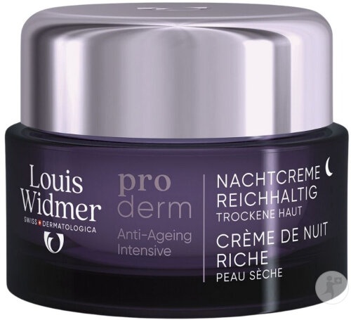 Louis Widmer Proderm Cremă De Noapte Cu Textura Bogata Pot 50ml - Img 1