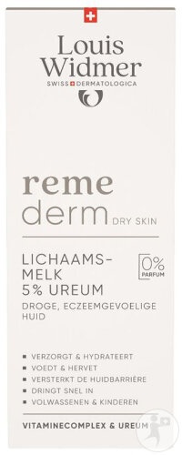 Louis Widmer Remederm Loțiune Corp 5% Uree Fără Parfum 200ml - Img 1