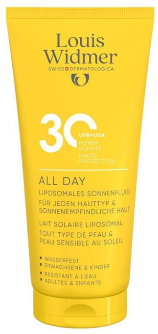 Louis Widmer Sun All Day SPF30 Protecție Solară Fără Parfum 100ml - Img 1