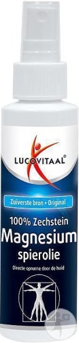 Lucovitaal Ulei Cu Magneziu Pentru Mușchi 100% Flacon Spray 200ml - Img 1