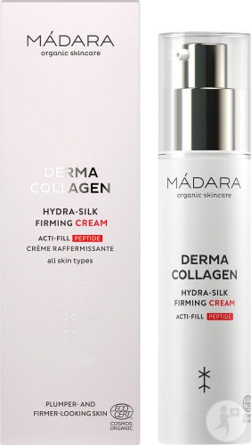 Mádara Derma Collagen Cremă Mătăsoasă Hidratare Fermitate 50ml - Img 1