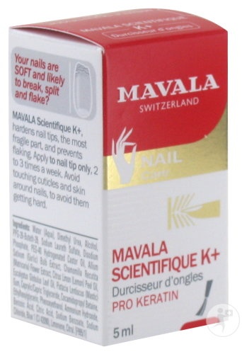Mavala Scientifique K+ Întăritor Pentru Unghii 5ml - Img 1