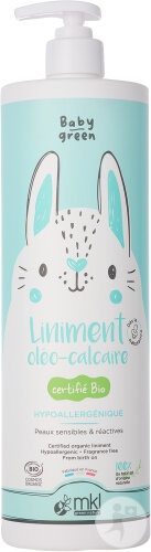 MKL Green Nature Baby Green Liniment Oléo-Calcar Bio 900ml - Img 1