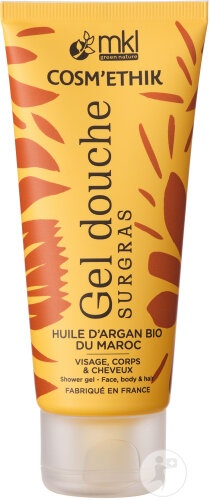 MKL Green Nature Cosm'Ethik Gel Duș Ulei De Argan Maroc 100m - Img 1