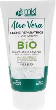 MKL Green Nature Cremă Reparatoare Cu Aloe Vera Organic 150ml - Img 1