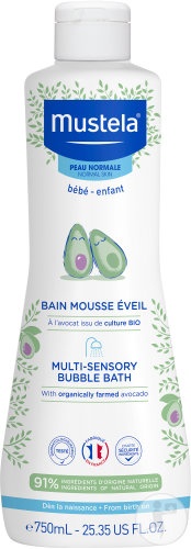 Mustela Bébé-Enfant Spumă De Baie Pentru Piele Normală 750ml - Img 1