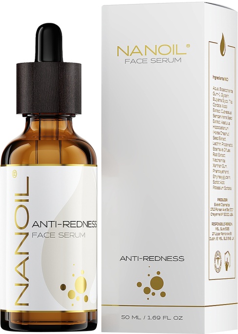 Nanoil Ser Pentru Față Anti-Roșeață 50ml - Img 1
