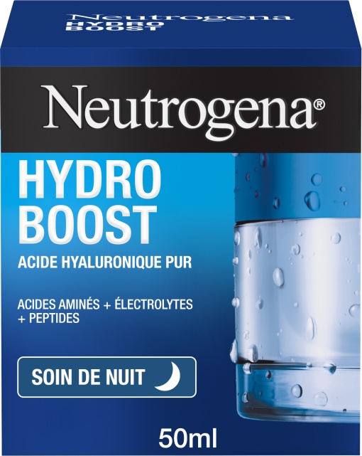 Neutrogena Hydro Boost Night Cream Cremă de Noapte Reparatoare Și Hidratantă Intensă Toate Tipurile De Ten 50ml - Img 1