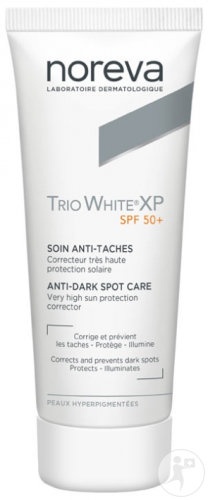 Noreva Trio White XP Îngrijire Anti-Pete SPF50+ Ten Hiperpigmentat 40ml - Img 1