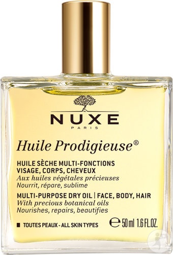Nuxe Huile Prodigieuse Ulei Uscat Multifuncţional Pentru Față, Corp Și Păr 50ml - Img 1