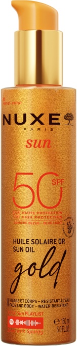 Nuxe Sun Ulei Solar Pentru Bronzare SPF50 Gold 150ml - Img 1