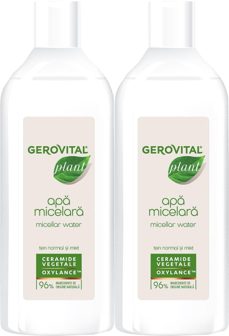 Pachet Gerovital Plant Apa Micelară 2x400ml - Img 1