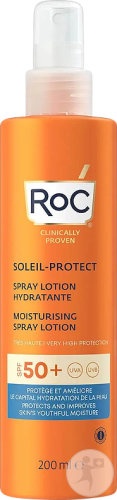 RoC Soleil Protect Loțiune Spray Hidratantă SPF50+ 200ml - Img 1