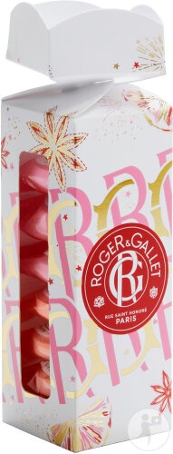 Roger&amp;Gallet Set Săpun Solid Relaxant Floare De Smochin Și Trandafir 6x25g - Img 1
