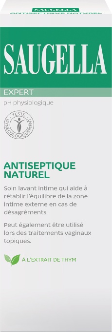 Saugella Antiseptic Naural Îngrijire Pentru Restabilirea Echilibrului Intim 250ml - Img 1