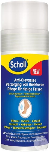 Scholl Balsam Picioare Anti-Crăpături Călcâie Stick 70g - Img 1