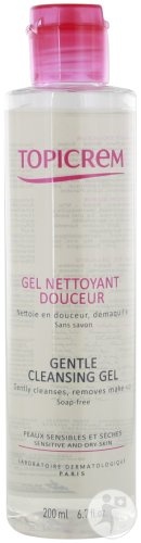 Topicrem Gel De Curățare Blând Pentru Ten Uscat Și Sensibil 200ml - Img 1