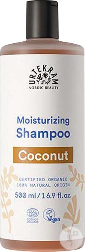 Urtekram Șampon Hidratant Cu Nucă De Cocos Flacon 500ml - Img 1