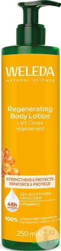 Weleda Loțiune De Corp Regenerantă Cu Măceșe 250ml - Img 1