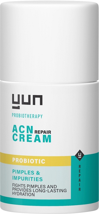 Yun ACN Repair Cream Cremă De Față Probiotică Coșuri Și Impurități Toate Tipurile De Piele 50ml - Img 1