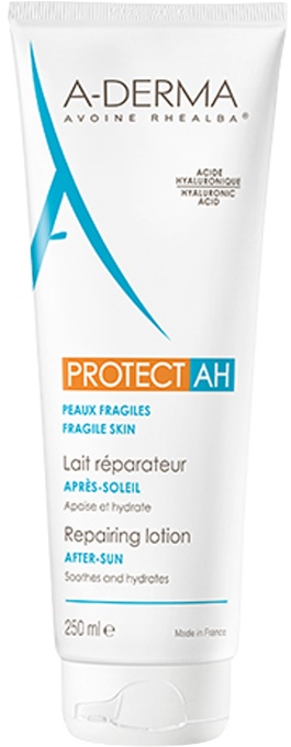 A-Derma Protect AH Lapte Reparator After-Sun Piele Sensibilă Tub 250ml - Img 1