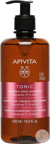 Apivita Șampon Tonic Pentru Femei Eco‑Pack 500ml - Img 1