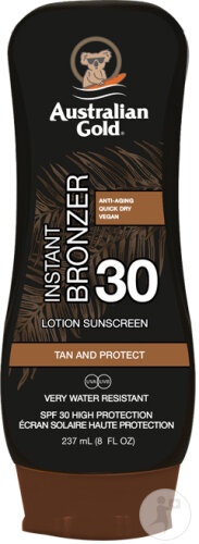 Australian Gold Lotiune Protectie Solara Spf30 Cu Bronzare 237ml - Img 1
