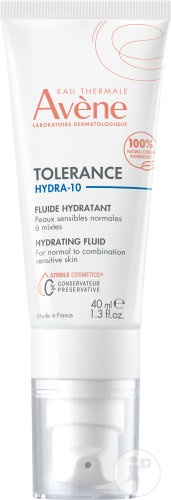 Avène Tolérance Hydra 10 Fluid Hidratant Pentru Piele Sensibilă Normală-Mixtă 40ml - Img 1