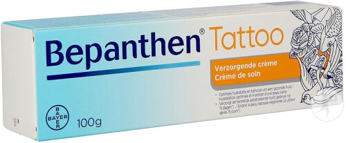 Bepanthen Tattoo Cremă De Îngrijire 100g - Img 1