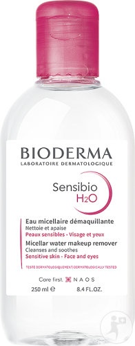 Bioderma Sensibio H2O Apă Micelară Demachiantă Pentru Față Și Ochi Piele Sensibilă 250ml - Img 1