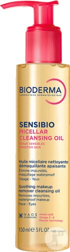 Bioderma Sensibio Ulei Micelar De Curățare Flacon Pompa 150ml - Img 1