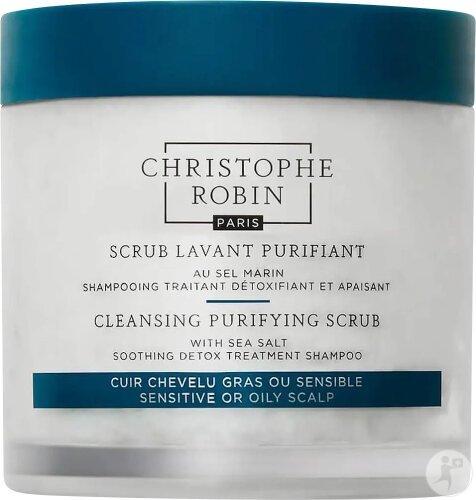 Christophe Robin Exfoliant De Curățare Cu Sare Marină 250ml - Img 1