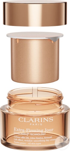 Clarins Extra-Firming Cremă De Zi Ten Uscat Rezervă 50ml - Img 1