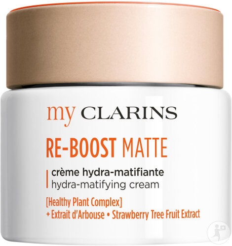Clarins My Clarins Re-Boost Cremă Matifiantă Hidratantă Pentru Ten Gras Și Mixt Borcan 50ml - Img 1