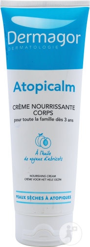 Dermagor Atopicalm Cremă Hrănitoare Pentru Corp 250ml - Img 1