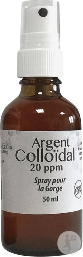 Dr. Theiss Spray Coloidal Cu Argint Pentru Gât 20 PPM Flacon Spray 50ml - Img 1
