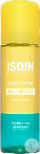 Isdin Fotoprotector Hydro Loțiune SPF50 Protect &amp; Detox 200ml - Img 1