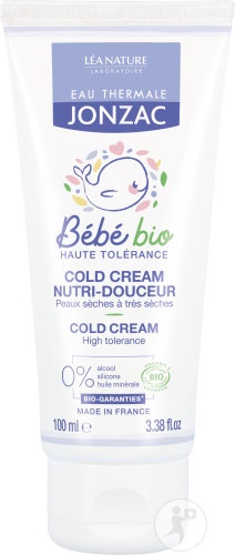 Jonzac Eau Thermale Bébé Cold Cream Nutri-Dulceață Tub 100ml - Img 1
