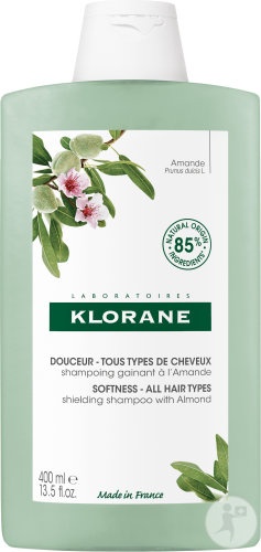 Klorane Șampon Protector Cu Migdale 400ml - Img 1