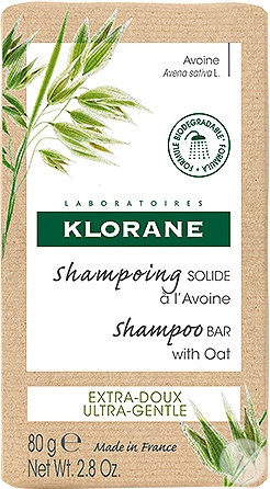 Klorane Șampon Solid Cu Ovăz 80g - Img 1