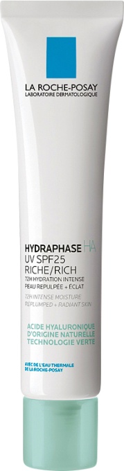 La Roche-Posay Hydraphase HA Cremă Hidratantă Cu Protecție Solară SPF25 Rich Tub 40ml - Img 1