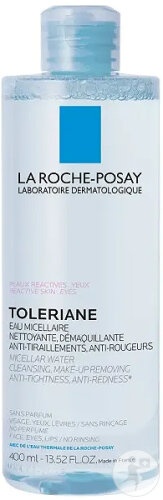 La Roche-Posay Toleriane Apă Micelară Pentru Curățare Piele Reactivă Flacon 400ml - Img 1