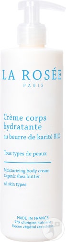 La Rosée Cremă De Corp Hidratantă Cu Unt De Shea Bio Toate Tipurile De Piele 400ml - Img 1