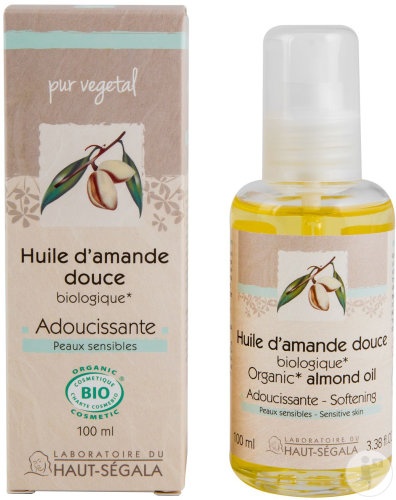 Laboratoire Du Haut-Ségala Ulei De Migdale Dulci Bio Calmant Pentru Piele Sensibilă 50ml - Img 1